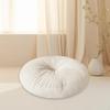 Japanese Tatami Floor Cushion Round Seat Pouf And Decorative Pad with Thick Filling Suitable for