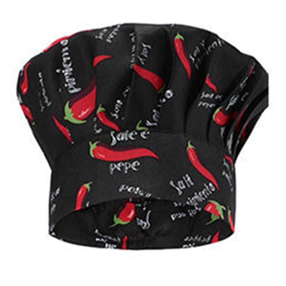 Многоразовая поварская шапка, моющиеся поварские колпаки, рабочая шапка, грибные колпаки, пекарня