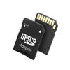 Адаптер-конвертер Micro TF Card To SD Card, небольшой адаптер для большинства карт Micro SD, портативный чехол-адаптер для карт