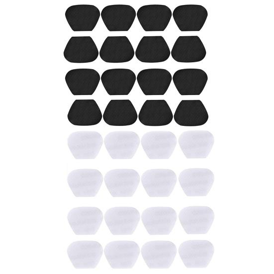 16 шт. Резиновые накладки для медиаторов, многоразовые, самоклеящиеся, для рук, противоскользящие наклейки для медиаторов для потных рук, для живых выступлений, для начинающих