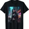 Cyberpunk Gothic Aesthetic Futuristic Graphic Design Print T-Shirt