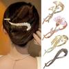 Multiple Styles Metal Twist Hair Clip Korean Style Fashion  Crystal Hair Accessories for Women