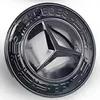 WXUKM1 C200 E200 For Mercedes Benz 3D ABS logo Car Front grill front hood Emblem sticker for Mercedes Benz W203 W204 W205 W206 W212 W21