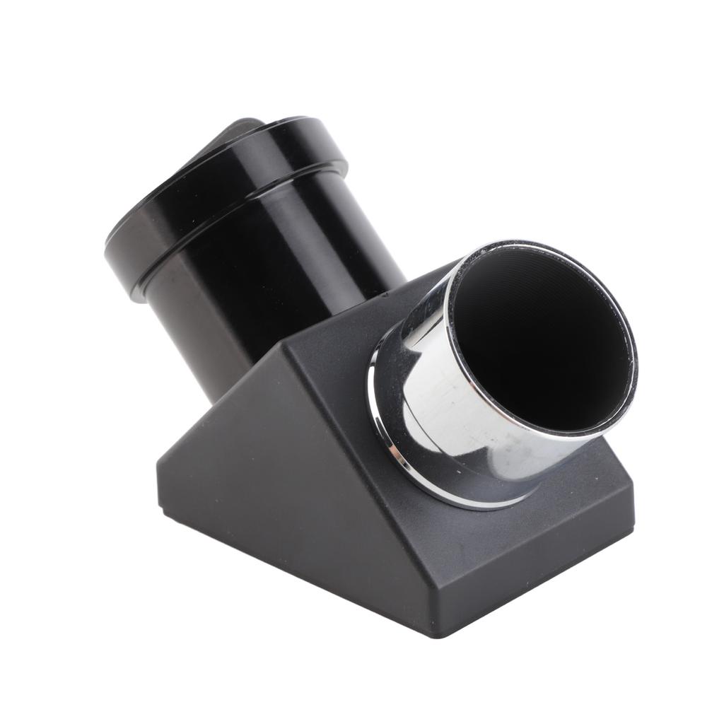 Astronomical Telescope Eyepiece Prism 90 Degree Lens 1.25IN Diagonal Mirror Prism for Refractor Cassegrain Telescope