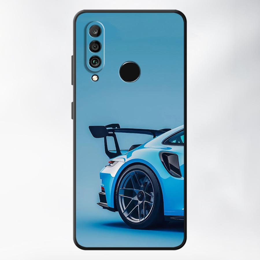 Чехол Funda для телефона Huawei P20 P40 Lite P20 Lite 2018 P Smart 2019 P30 P20 Pro Крутая спортивная машина