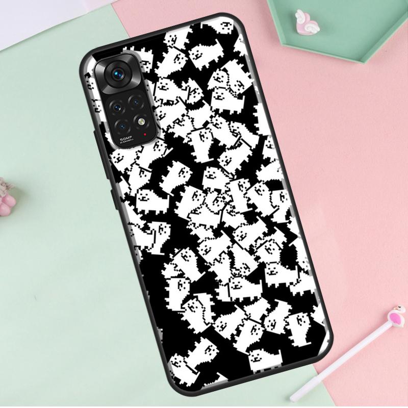 Чехол Undertale надоедливая собака для Redmi Note 12 Pro Plus для Redmi Note 10 8 9 11 Pro 12S 11S 10S 9S 9C 10C 12C чехол
