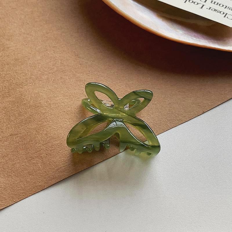 Заколка для волос Half Tie Женская заколка для затылка Заколка-бабочка Новая заколка-акула Разбитая заколка для волос Advanced Sense Аксессуары для волос