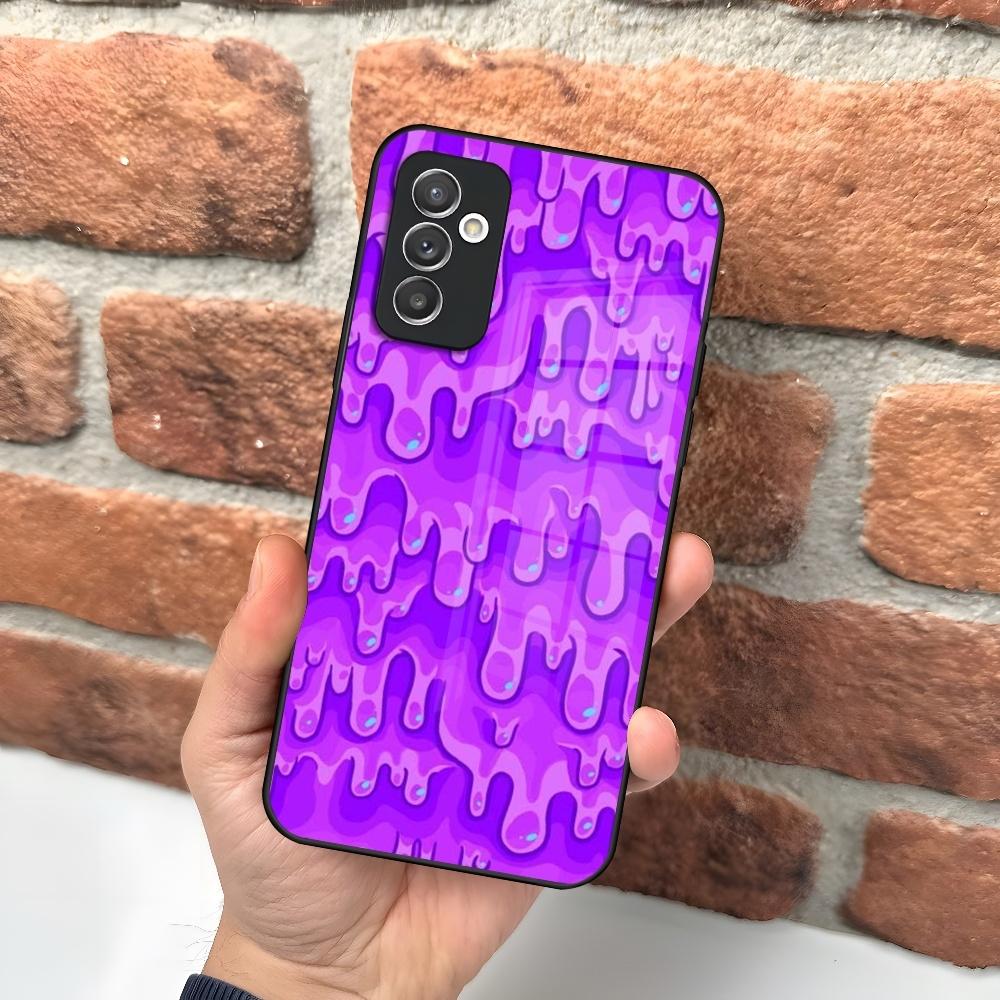 Чехол для телефона с рисунком 'Слайм' для Samsung A15 A25 A35 A55 A14 A12 A22 A32 A52 A11 A21 A31 A51 A05 A24 A34 A54 A13 23 A33 A53