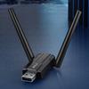 Беспроводной USB-адаптер 3 Мбит/с, совместимый с Bluetooth 5.3, с двойной антенной, низкое энергопотребление, для компьютерных динамиков, мыши