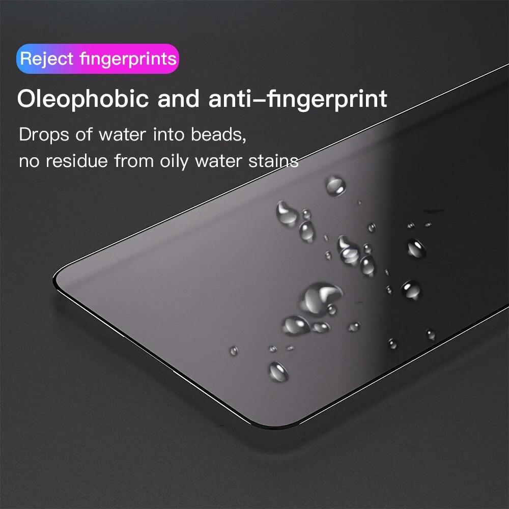 KEYSION Полное покрытие из закаленного стекла для Xiaomi POCO X6 X6 Pro 5G HD, защитная стеклянная пленка для экрана для POCO M6 Pro 4G M6 Pro 5G