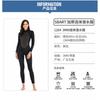 Womens 3mm Neoprene Wetsuit Surfing Diving Snorkeling Swimming Warm Water Sports Full Sleeve Slim Fit