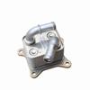 Подходит для мотоцикла CFMOTO 450SR 450 SR Сборка масляного радиатора CF400-6 Оригинальный радиатор охлаждения двигателя Входной и выходной патрубки