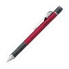 Механический карандаш Tombow MONograph DPA-141E с резиновой рукояткой, механизмом Flex Knock, механизмом Clip Knock и металлическим зажимом.