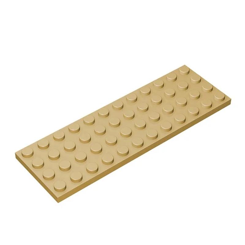 20 шт. Детали MOC 3029 Пластина 4x12 Совместимые кубики DIY Сборка Строительные блоки Частицы Детская головоломка Развивающая игрушка Подарок на день рождения