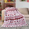 New Christmas Blanket Double-Layer Flannel Blanket Thickened Sherpa Fleece Sofa Throw Christmas Edition