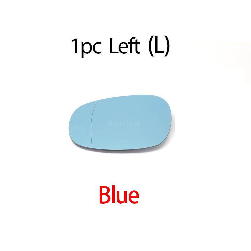 Левое и правое боковое зеркало, синее стекло заднего вида, широкое снаружи для BMW 1 серии E82 E88 LCI 3 серии E90 E91 E92 E93