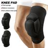 1 пара утолщенных наколенников из вспененного ЭВА, спортивные наколенники для поддержки в спортзале, фитнес-протекторы, баскетбольные наколенники, противоскользящие наколенники для защиты от столкновений