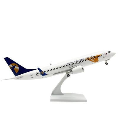 Модель самолета Mongolia Airways B737 в масштабе 1/130, 30 см, из смолы и литья под давлением, с шасси, Игрушка для энтузиастов авиации