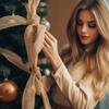Натуральная джутовая льняная мешковина Лента для DIY украшения Рождественской елки и перевязки
