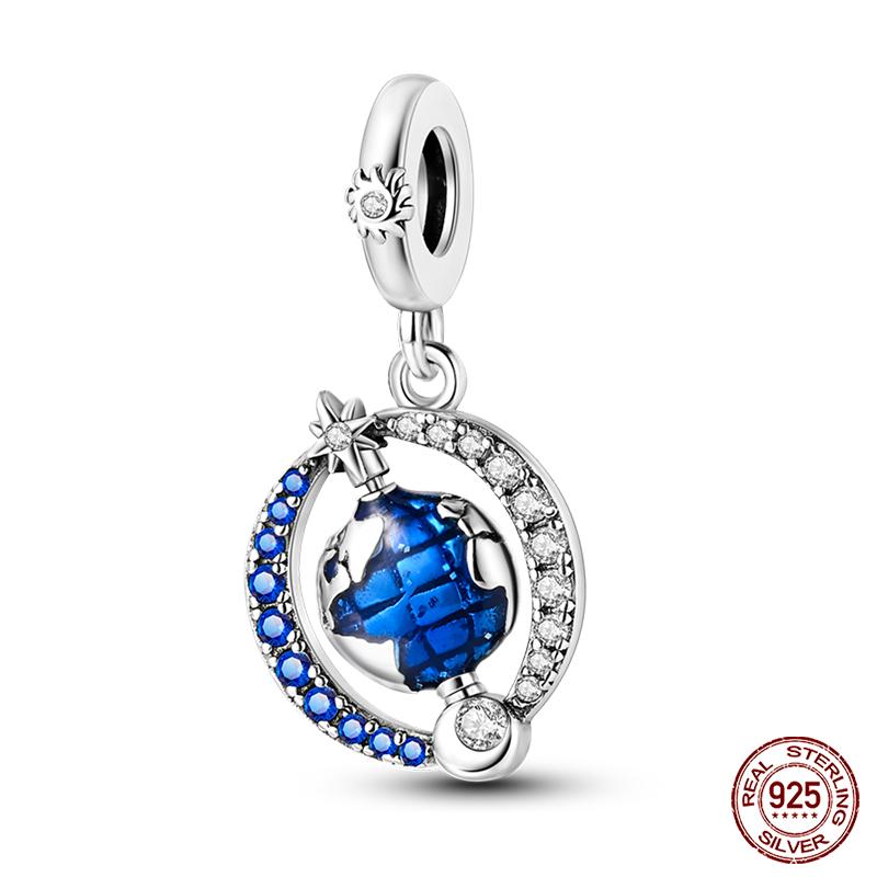 100% 925 Silver Fantasy Flying Dragon Mysterious Butterfly Charms Pendants Fit Qikaola Original Bracelets DIY Jewelry