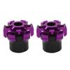 1 Pair Motorcycle Anti-Fall Cup Aluminum Alloy Motorcycle Front Cover Shock Absorber Front Fork Resistance Cup Modified Accessories