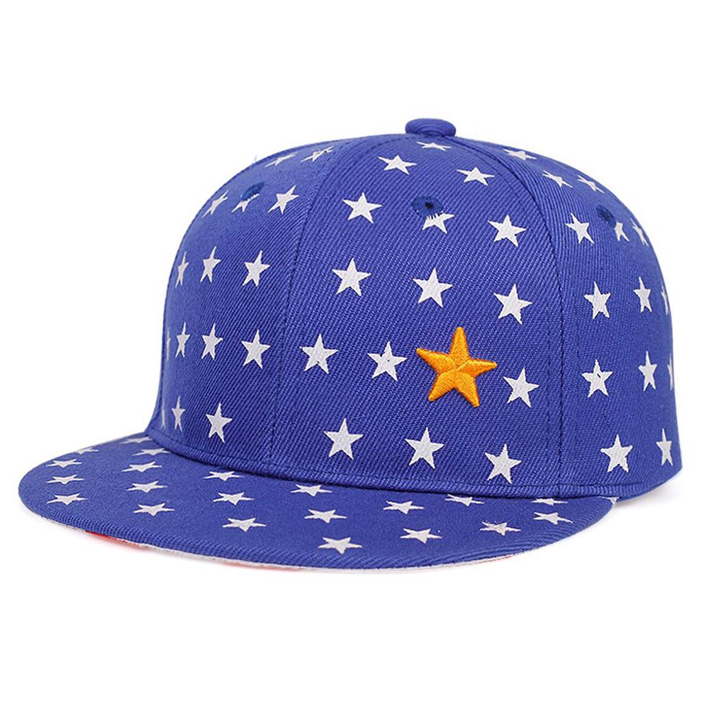 Children Pentagram Embroidery Graffiti Printing Cotton Baseball Hat Boys and Girls Spring and Autumn Casual Hats Fashion Hip Hop Caps Snapback Cap