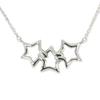 [Used] TIFFANY/Tiffany 925 Triple Star Necklace/j70-6