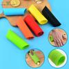 Силиконовый очиститель чеснока, простые и полезные кухонные принадлежности для фруктов и овощей, трубчатый очиститель чеснока, нетоксичное безопасное устройство