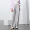 Sancai 2025 Осень Свободные Брюки с Широкими Штанинами и Высокой Посадкой