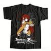 Летняя Хит Продаж Футболка Steins Gate Курису Макисэ Девушки Кавайи Ваифу Аниме Футболка Все Размеры