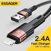 Essager USB Cable for IPhone 14 13 12 11 Pro Xs Max X Xr 8 7 6 Fast Charging Data Line Charger for IPad Mobile Phone Wire Cord