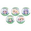 Iris Mysteria ~The Secret of a Girl's Dream~ 06 Wedding Dress Ver. [Mini Character Illustration] Can Badge 5-Piece Box