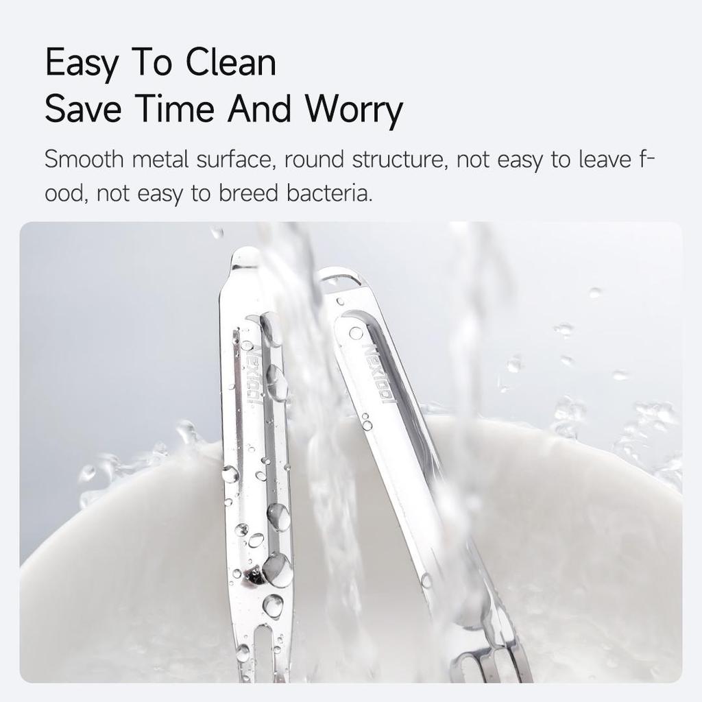 Набор столовых приборов Xiaomi Nextool, 2 шт./компл., стальной нож, вилка, ложка, столовые приборы для семейного путешествия, портативная посуда с ящиком для хранения, мини-посуда для пикника