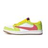 Travis Scott X Air Jordan 1 Slip Resistant Low Top Vintage Basketball Shoes Unisex Light Green DZ4137-700(Team1036-)