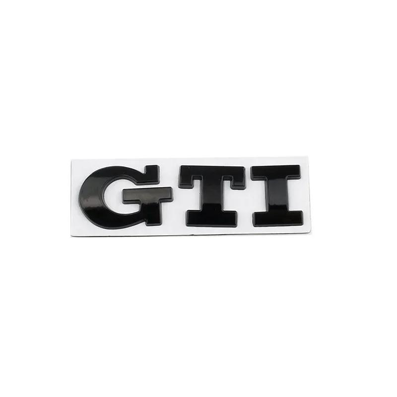 WHAQY1 3D Металлический Логотип GTI Буквы Значок на Задний Багажник Автомобиля Для Volkswagen VW Golf 4 5 6 7 7.5 MK4 MK5 MK6 MK7 GTI Наклейка Аксессуары