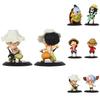Adorable One Piece Anime Model Toys Featuring Luffy Zoro Nami Great For Party Decorations And Gifts