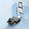Mini Metal Type-C TF Memory Card Reader High Speed OTG 3.0 Card Reader Adapter for Phone Tablet