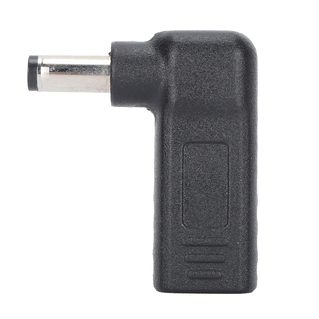 TypeC To DC Adapter Female To Male Plug 5.5x2.1mm Right Angle PD Connector Charging Device