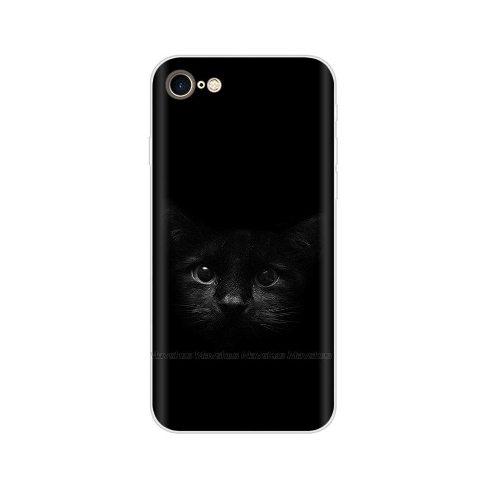 Чехол для iPhone SE 2020 Модный Мультяшный Мягкий ТПУ Задняя Крышка Для iPhone SE Прозрачный Силиконовый Корпус Защитные Чехлы Для iPhoneSE