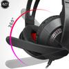 Headphones 3.5mm Wired Gaming Headsets Earphones Music For Ps4 Play Station 4 Game Pc Chat Computer With Microphone Accessories