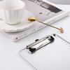 Storage File Folder Aluminum Zinc Zinc Alloy Writing Board Clip A4 Document Holder Clipboard Writing Pads