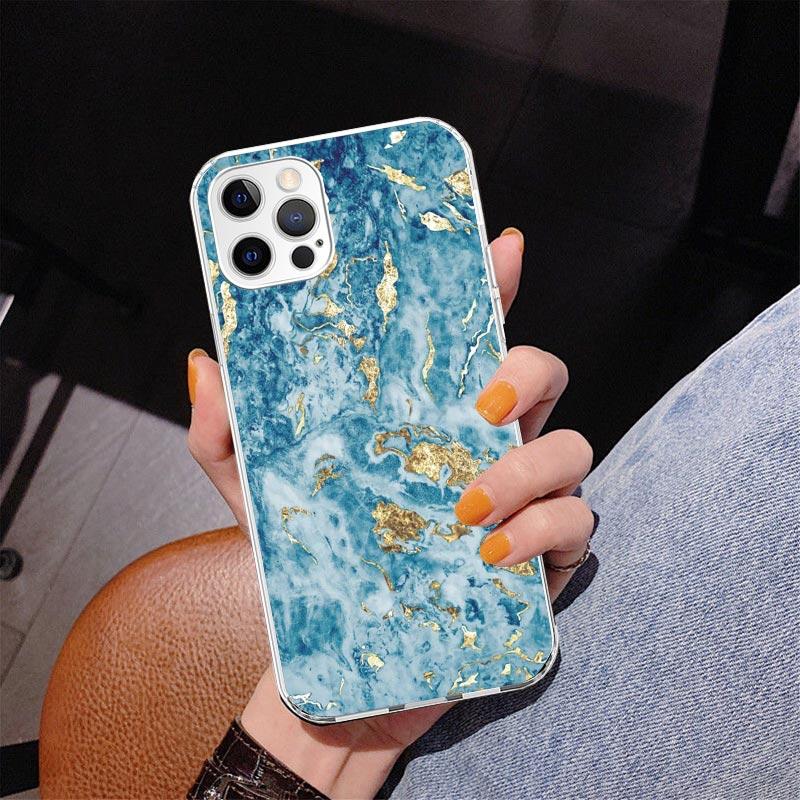 Модный Золотой Розовый Геометрический Мраморный Чехол Для Телефона Для iPhone 17 Air 16 Pro Max 16E 15 + 14 Plus 11 12 13 Mini 7 8 SE Подарок Печатный Чехол