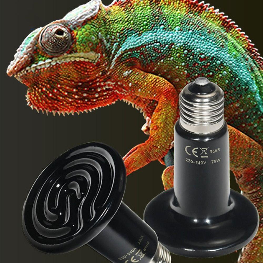 Infrared Ceramic Emitter Heat Lamp Bulb 220V Animals Heater Pet Heating Light Bulb Winter Animal