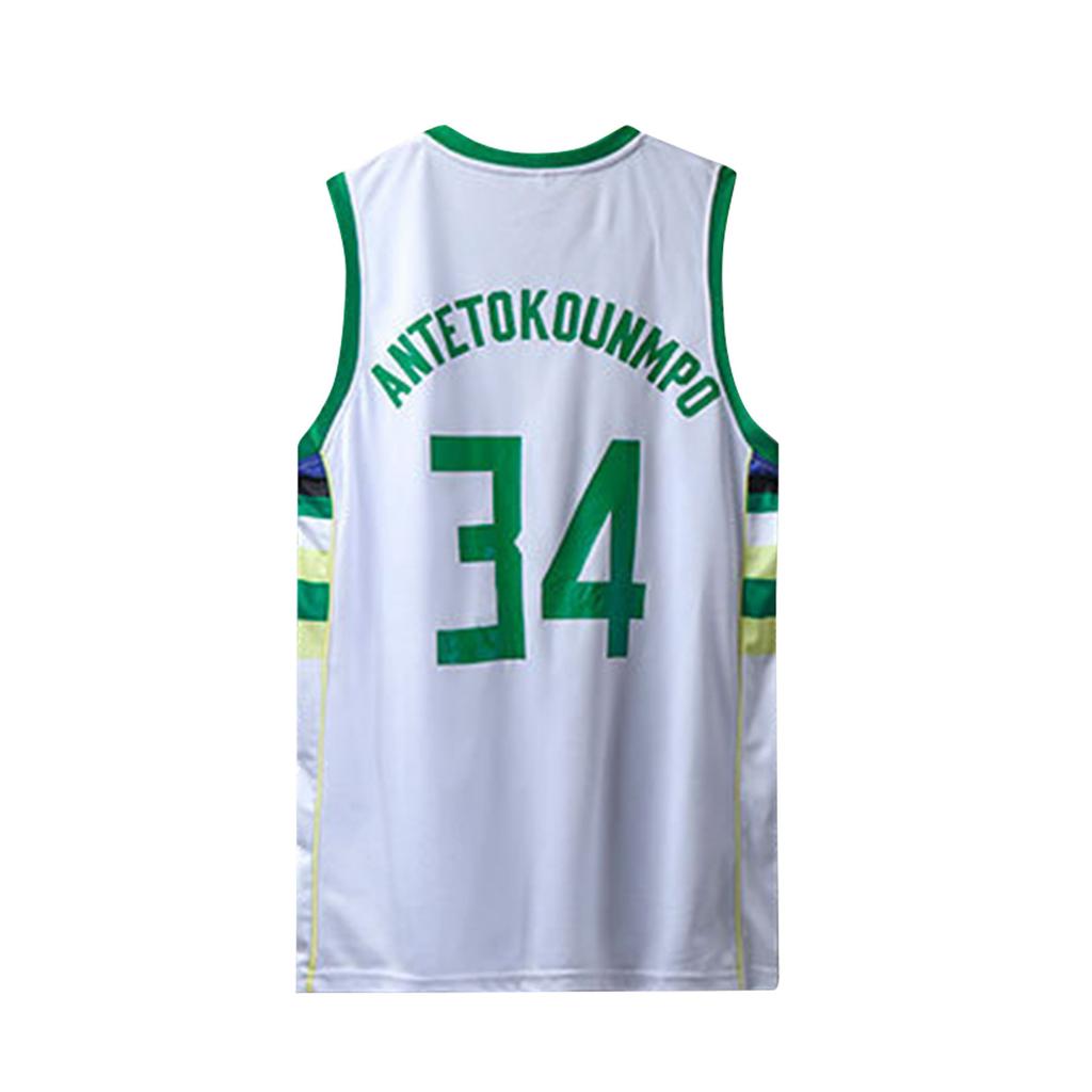 -с надписью- НОМЕР 34 Джерси Баскетбольная форма Майка Шорты Костюм из двух частей Взрослый