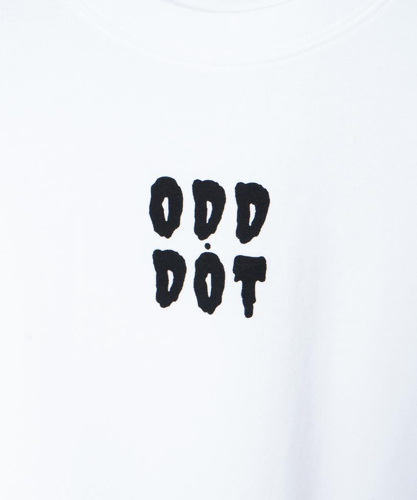 ODD DOT Big Logo Long Sleeve_White