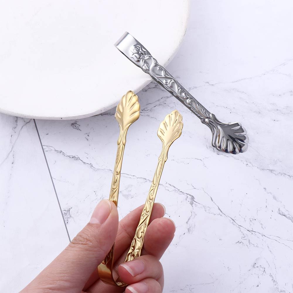 Dessert Bar Utensil Coffee Tea Cube Sugar Tongs Kitchen Accessories Ice Tongs Food Serving Clip