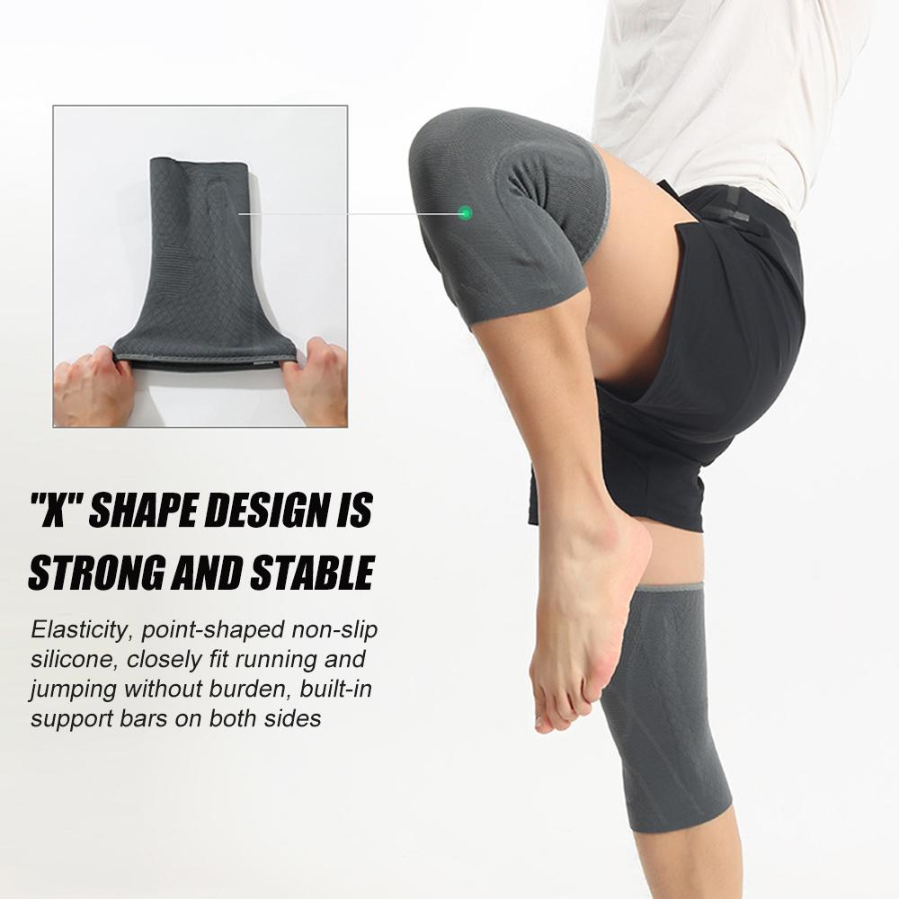 1 шт. наколенники для мужчин, женщин, боль в колене, компрессионные рукава для колена с боковыми стабилизаторами уменьшают напряжение и отек, облегчают боль
