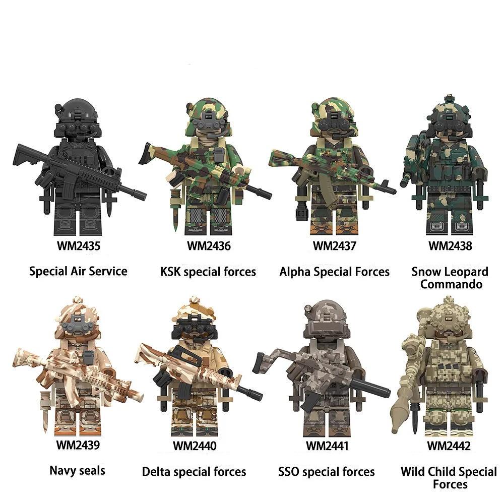Special Forces Snow Leopard Commando Puzzle Assembly Toys