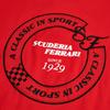 Puma Футболка с коротким рукавом и круглым вырезом Ferrari Racing Series с принтом в виде букв, дышащая, мужская, красная 531647-02