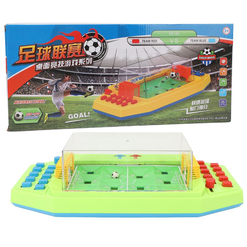 Tabletop Soccer Game Set for Kids 2 Player Bouncing Soccer Ball Desktop Football Sports Toy Or Indoo